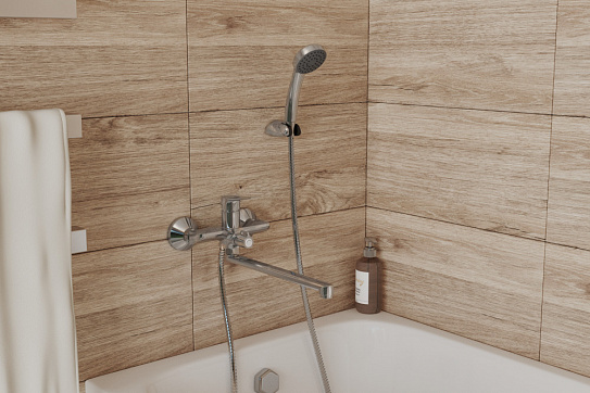 Смеситель для ванны с длинным поворотным изливом RUSH Haiti HA1935-51