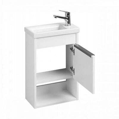 Тумба под раковину Aquaton Хоуп 40 белый матовый 1A287101HP2B0 (под раковину 250963)