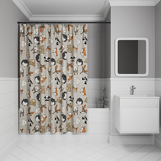 Штора для ванной 200x180 Iddis Base BA02P18i11