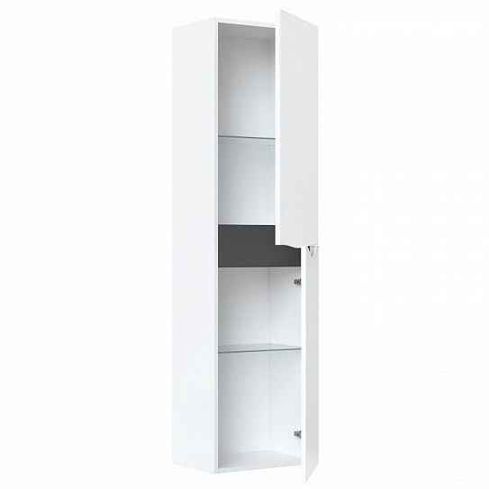 Шкаф пенал подвесной 40 см Iddis Cloud 40 белый CLO40W0i97