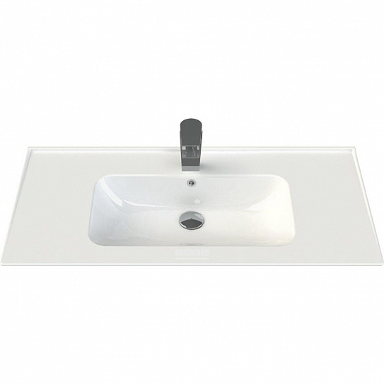 Раковина Opadiris SMILE Blue 80 (CeraStyle фаянс) 042300-u-01 витринный образец