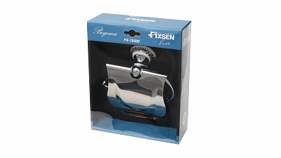 Держатель для туалетной бумаги с крышкой Fixsen Bogema FX-78510