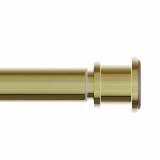 Карниз для ванной комнаты 110-200 см, золотой матовый, IDDIS, RSG0120i14