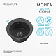 Мойка кухонная Шелли круглая графит AQUATON 1A734732SS210