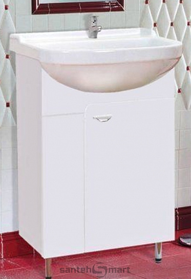 Тумба без раковины Оника АКВАРЕЛЬ-ЭКО 60