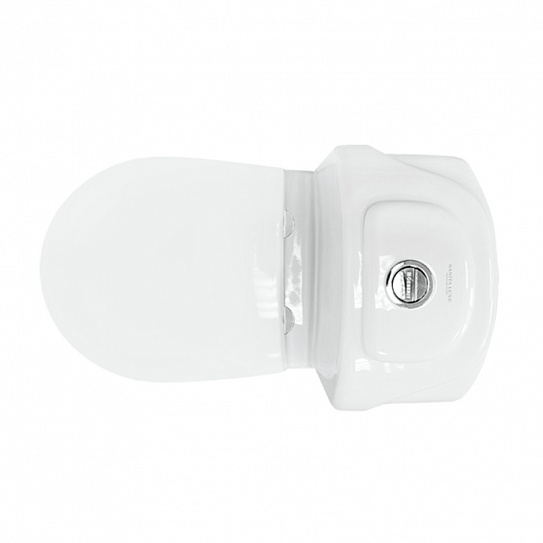 Унитаз-компакт Sanita Luxe Classic сиденье микролифт WC.CC/Classic/2-TM/WHT.G/S1