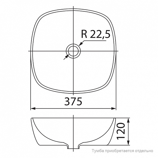 Раковина Iddis Wash Basin 0114000I28