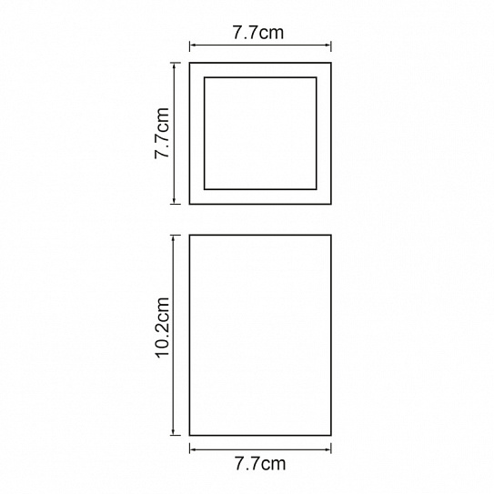 Стакан для зубных щеток WasserKRAFT Abens K-3728