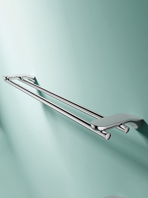 Держатель полотенец двойной VRI Rialto HG800615