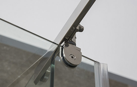 Душевое ограждение 100х100 трапеция ALEX BAITLER AB215-100, без поддона