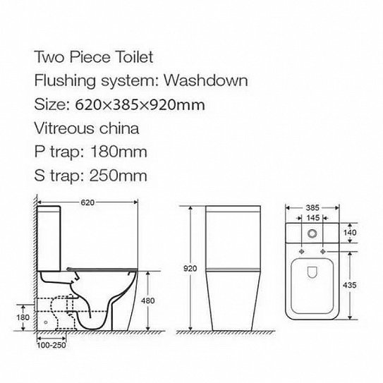 Унитаз компакт с бачком и сиденьем микролифт Cerutti SPA Chika CT8708