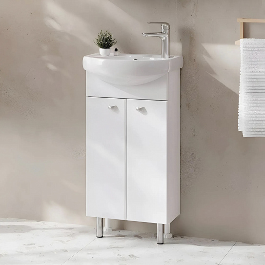 Раковина Santek Азов 40 мебельная отверстие под смеситель справа 1WH110254