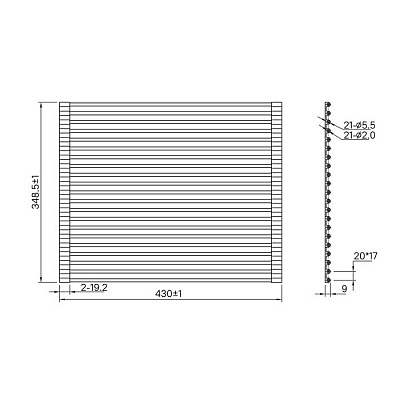 Ролл-мат Iddis Kitchen Line ROL35SRi59