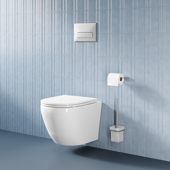 Клавиша смыва, пневматическая, матовый хром, Profix Air, IDDIS, PRA80M0i77