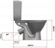 Унитаз-компакт Vitra Eco-Line 9837B003-7200