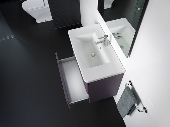 Тумба под раковину Roca The Gap 60 фиолетовая ZRU9302742