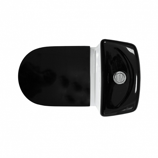 Унитаз-компакт Sanita Luxe Best Color Black (сиденье дюропласт, микролифт) BSTSLCC06100522