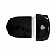 Унитаз-компакт Sanita Luxe Best Color Black (сиденье дюропласт, микролифт) BSTSLCC06100522
