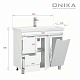 Тумба с раковиной напольная Onika АЙЛЕНД 90 с корзиной 109030 NEW