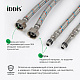 Гибкая подводка Iddis F1/2xM10S F1/2xM10L SS304 50 см комплект 2 шт 926CBS05ZP