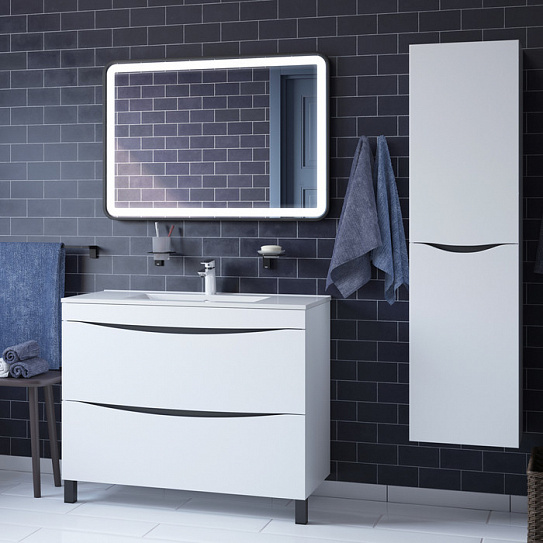 Тумба с раковиной IDDIS Cloud 100 см CLO10WFi95K