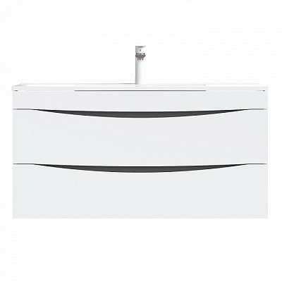 Тумба с раковиной 100 см Iddis Cloud 100 белая CLO10W1i95K