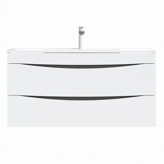 Тумба с раковиной 100 см Iddis Cloud 100 белая CLO10W1i95K