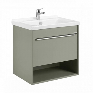 Тумба под раковину Aquaton Хоуп 60 1 створка Хаки 1A287201HP9D0 (под рак.146528)