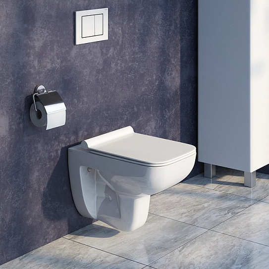 Унитаз подвесной безободковый Iddis Vibe VIBRDSEi25