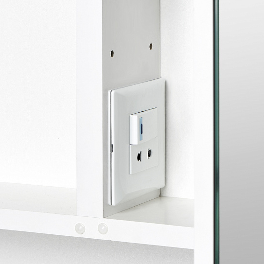 Шкаф-зеркало Акватон Инфинити 65 ясень коимбра 1A197002IFSC0