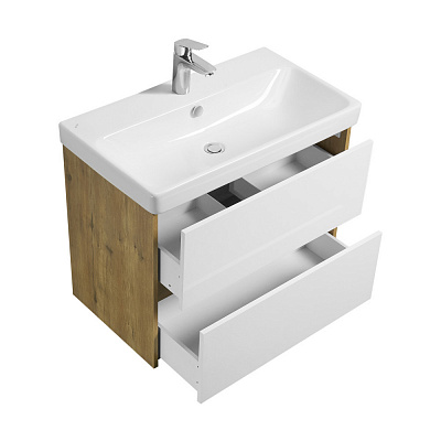 Тумба под раковину подвесная AQUATON Сканди 80, 1A283001SDZ90