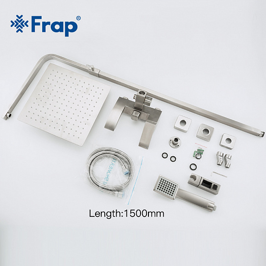 Душевая система FRAP F24803 нержавеющая сталь