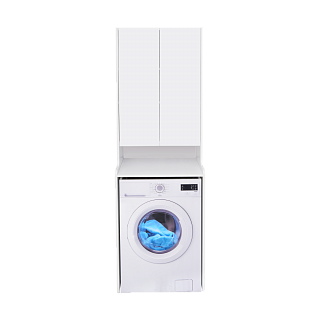 Шкаф Aquaton Лондри белый, для стиральной машины 1A260503LH010
