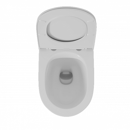 Унитаз подвесной безободковый с микролифтом D&K Matrix DT1396016