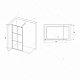 Душевая перегородка RGW WA-11B 70х200 32101170-84