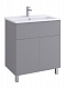 Тумба под раковину ФОРЕСТ ПРО 75 туманный серый (раковина 161073 в комплект не входит) AQUATON 1A297101FR4D0