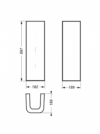 Пьедестал Sanita Luxe Next NXTSLPD01