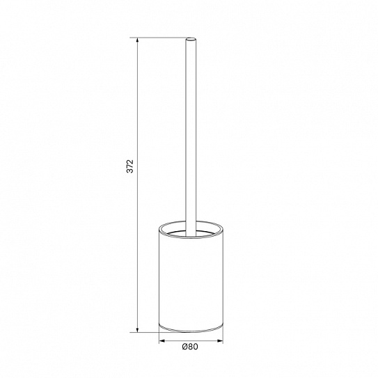 Ерш IDDIS Petite белый матовый PETWTPOi47