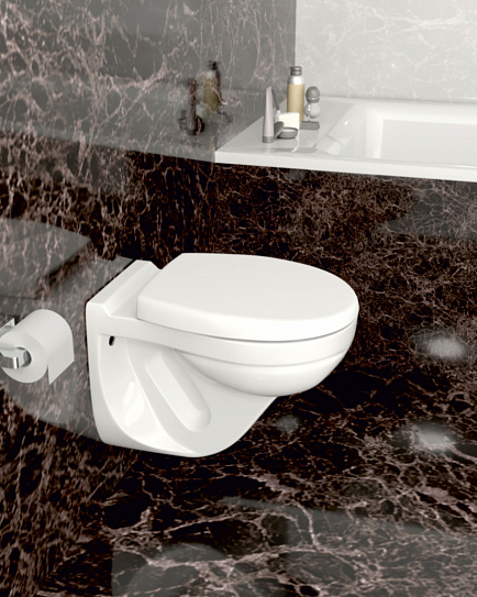 Унитаз подвесной безободковый Керамин Гранд R МЛ