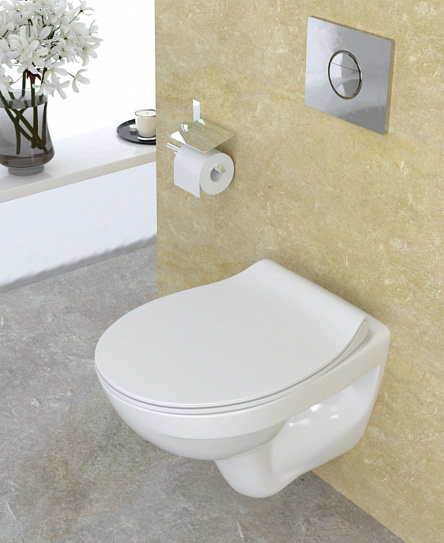 Унитаз подвесной Керамин Санти R Slim МЛ