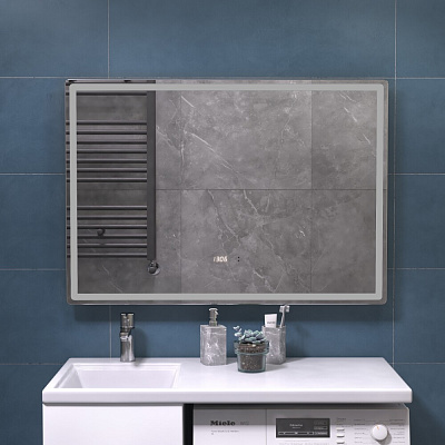 Зеркало в ванную 100х70 VIGO GEOMETRY LUXE 1000 на взмах