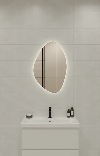 Зеркало с подсветкой 60x85 Cersanit ECLIPSE smart 64153 органик