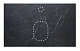 Столешница 100см La Fenice Granite Black Olive Light Lappato FNC-03-VS03-100 черная