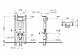 Vitra скрытая система смыва 3/6 л + кнопка 700-1873