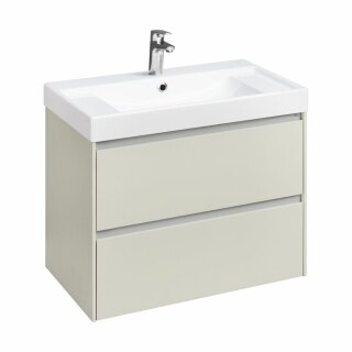 Тумба под раковину Roca Ona Ivory 800 слоновая кость, 2 ящика, ZRU9307862