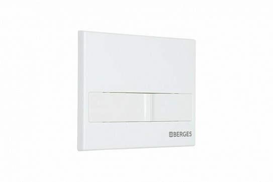 Кнопка для инсталляции BERGES NOVUM L1 белая 040011