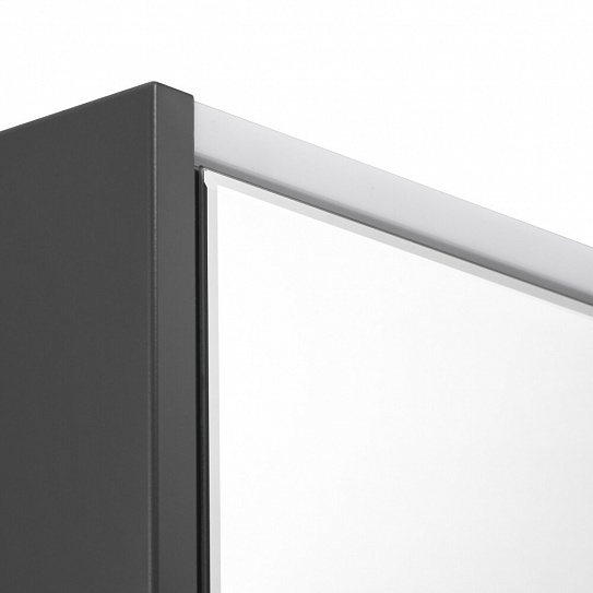 Зеркальный шкаф Roca Ronda 70 белый глянец/антрацит ZRU9302969