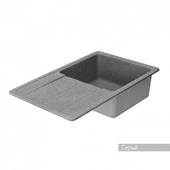 Мойка гранитная Акватон Аманда  серая 1A712832AD230