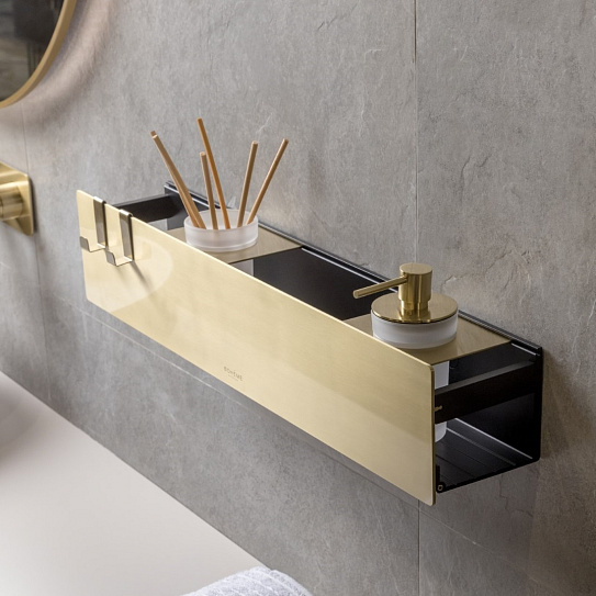 Стакан для полки Boheme Matt Gold 10966-MG-TUM