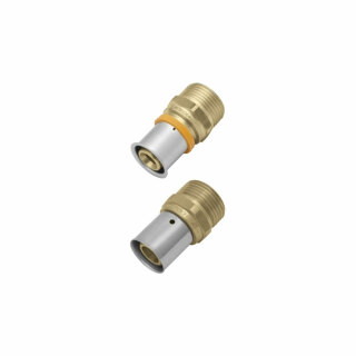 Соединитель Press с наружной резьбой 20x2 G1/2 К-900001 (1009045009)